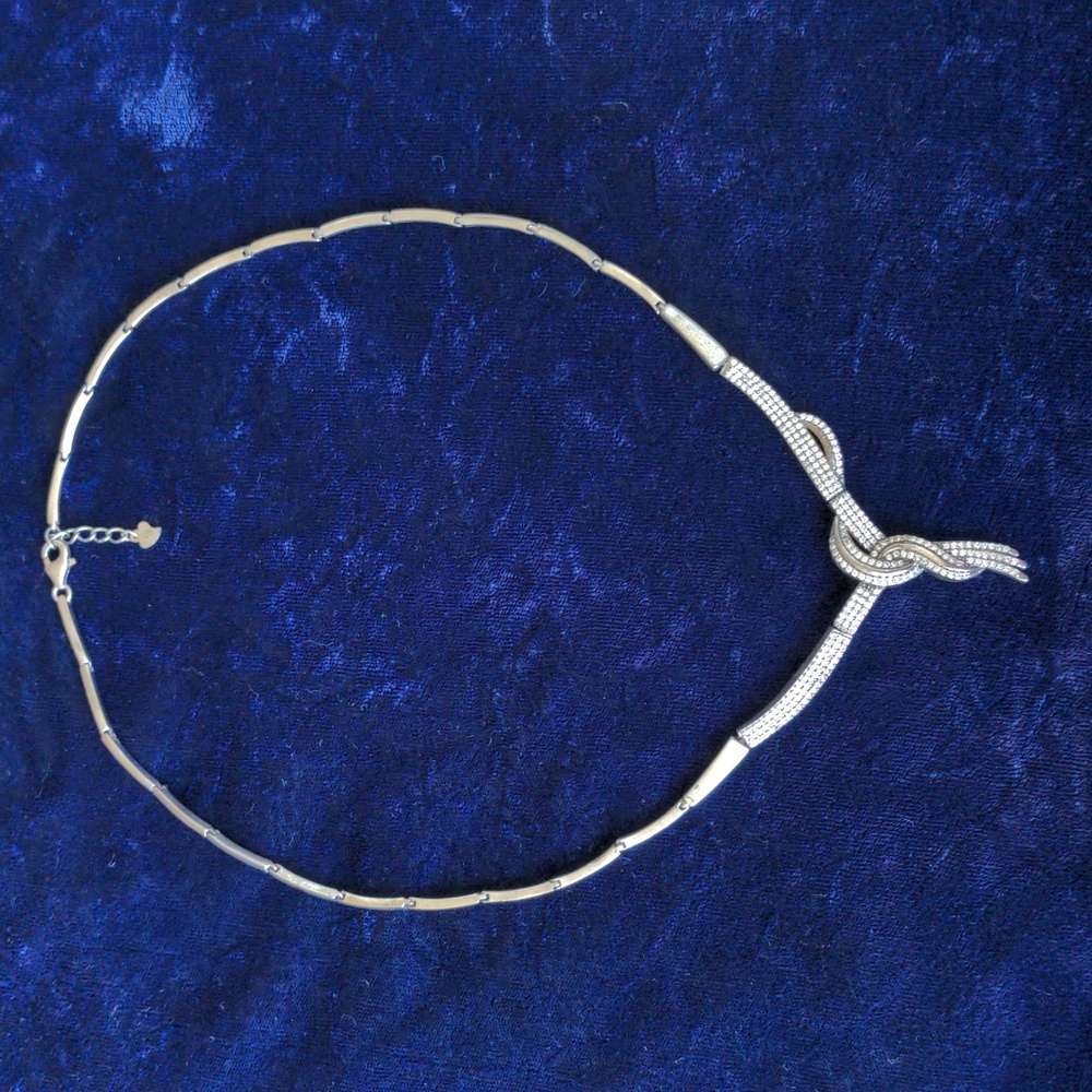 925 Sterling Silver Bohemian Statement Necklace